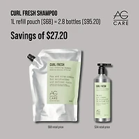 AG CARE Curl Fresh Enhancing Shampoo