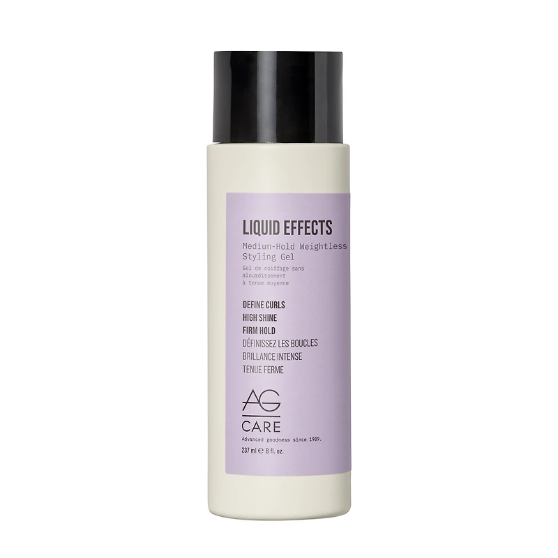 AG CARE Liquid Effects Medium-Hold Weightless Styling Gel