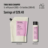 AG CARE Thikk Wash Volumizing Shampoo