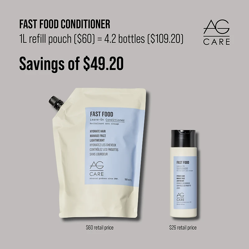 AG CARE Fast Food Leave On Conditioner