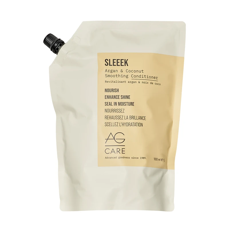 AG CARE Sleeek Argan & Coconut Smoothing Conditioner