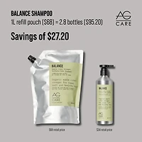 AG CARE Balance Apple Cider Vinegar Sulfate-Free Shampoo