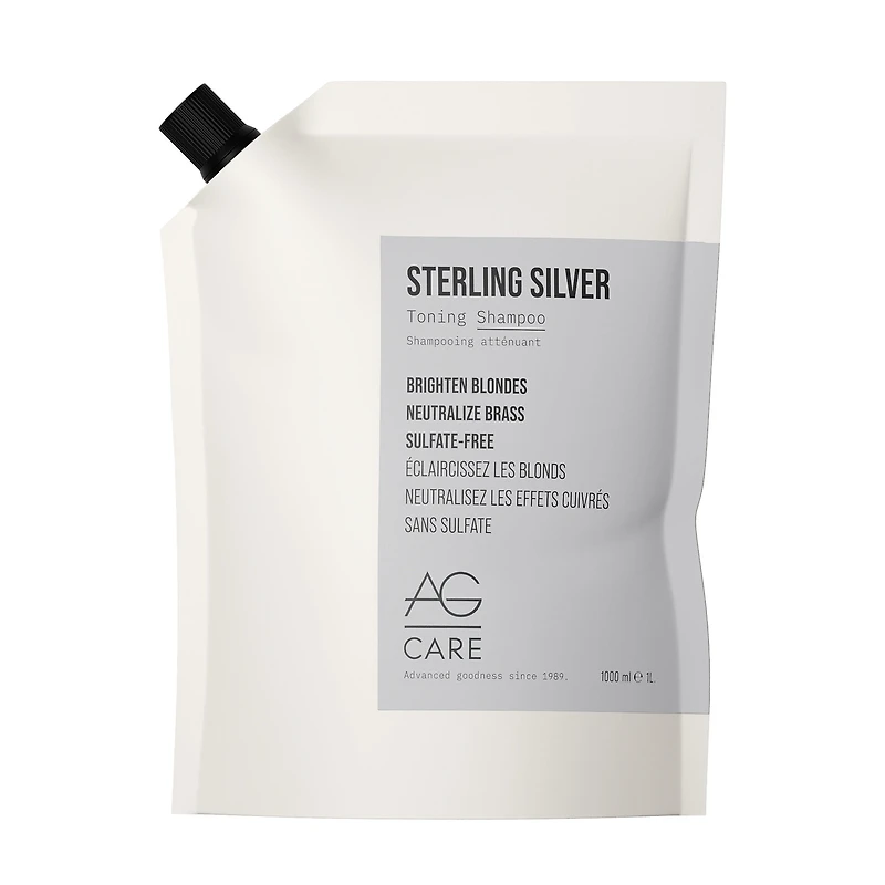 CLEARANCE AG CARE Sterling Silver Shampoo Refill Gift Set