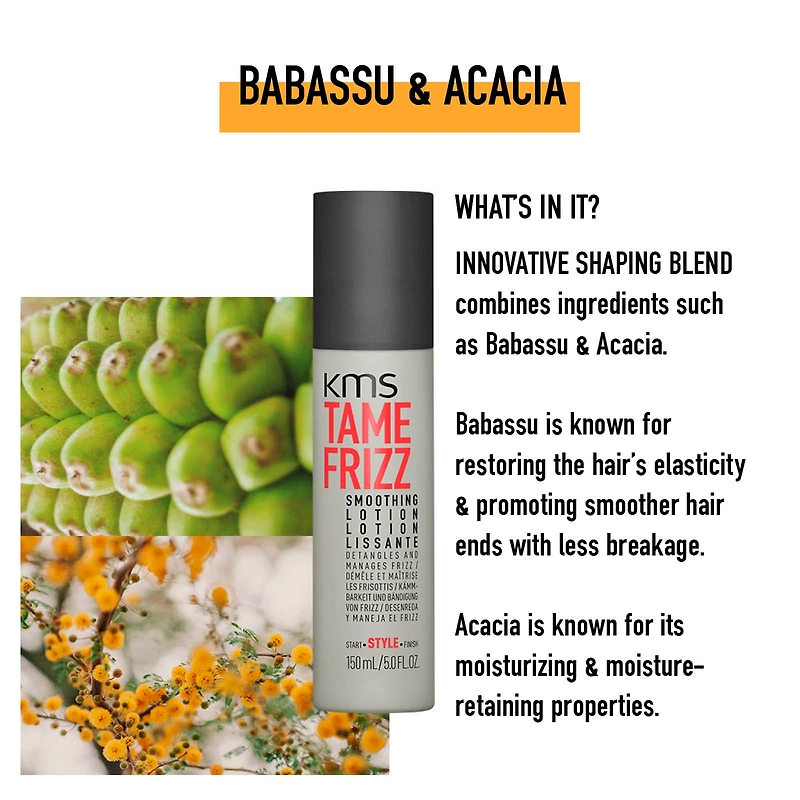 KMS Tamefrizz Smoothing Lotion