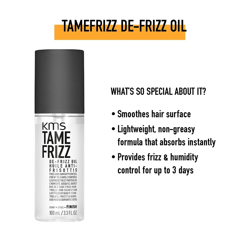 KMS Tamefrizz De-Frizz Oil