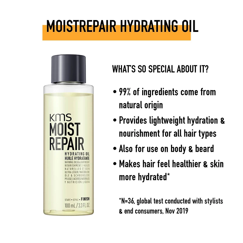 CLEARANCE KMS MoistRepair Hydrating Oil