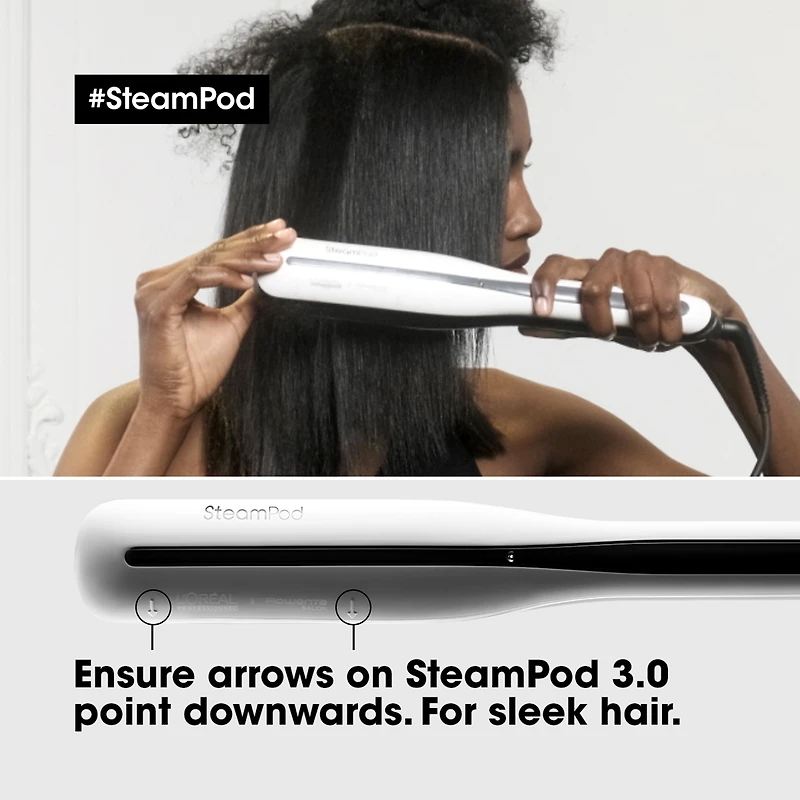 L'OREAL PROFESSIONNEL SteamPod 3.0 Steam Flat Iron and Curler