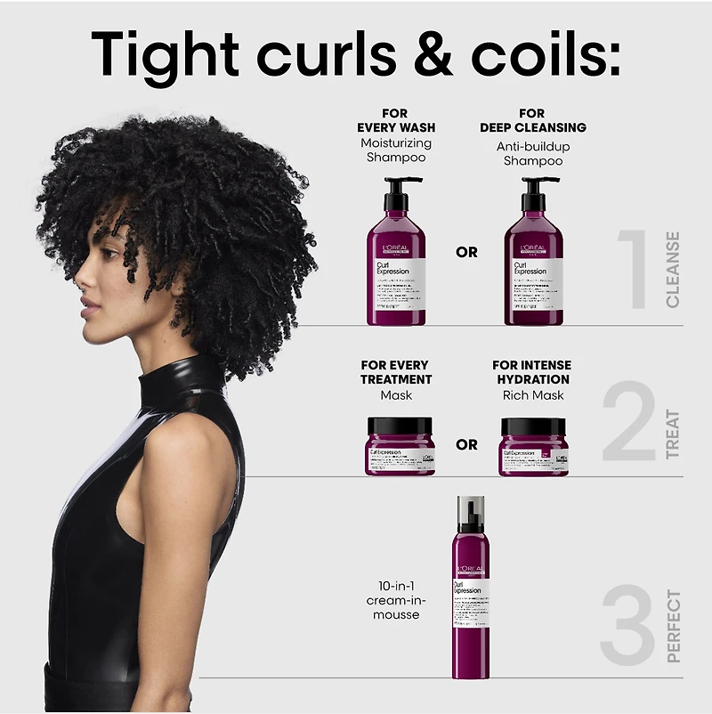 CLEARANCE L'OREAL PROFESSIONNEL Curl Expression Anti-Buildup Jelly Shampoo