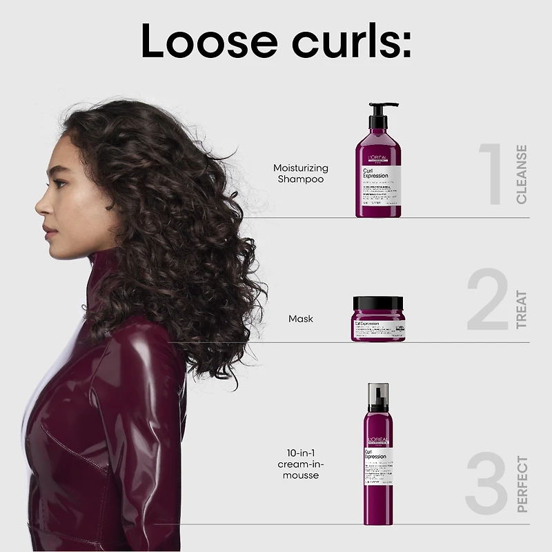 L'OREAL PROFESSIONNEL Curl Expression Intense Moisturizing Cleansing Cream Shampoo