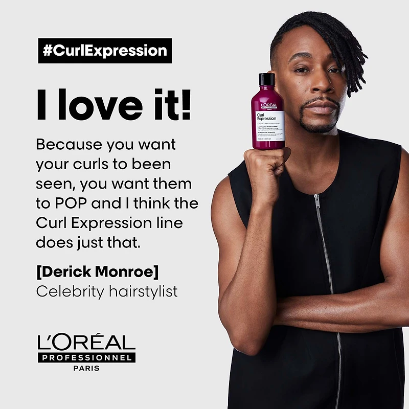 L'OREAL PROFESSIONNEL Leave-In Hairspray Curl Expression Curly Hair Reviver