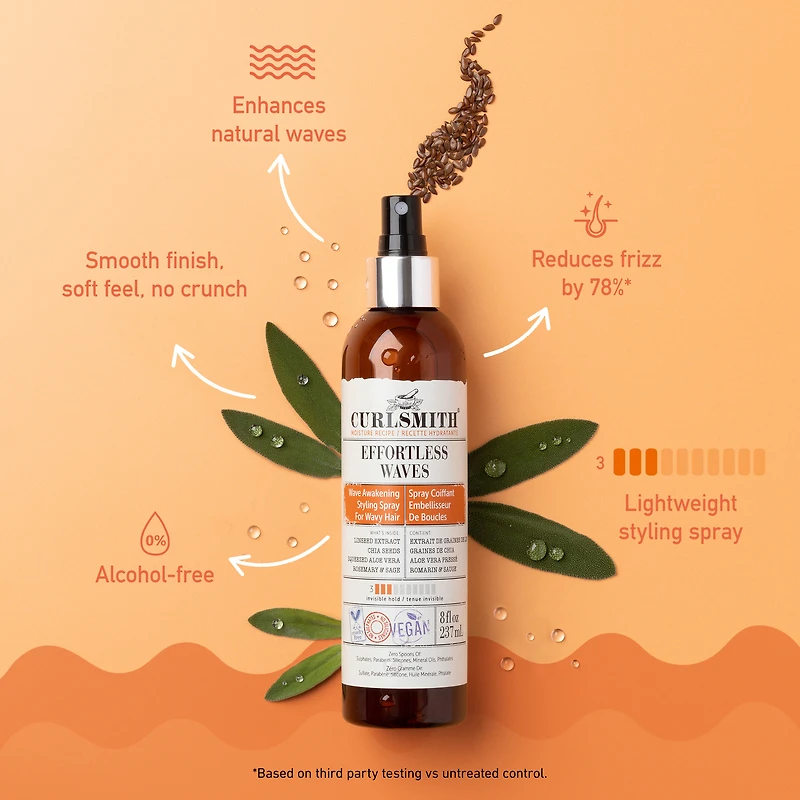 CURLSMITH Effortless Waves Wave Awakening Styling Spray
