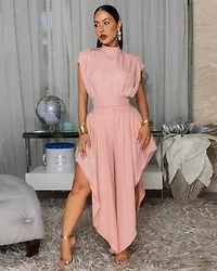 Kayna Blush LUXE Top & Pants Set (SHIPS 5/18)
