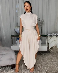 Kayna Nude LUXE Top & Pants Set (SHIPS 5/18)