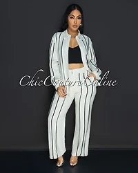 Zilvia Khaki Black Trim Collared Linen Shirt (SHIPS 1/18/25)