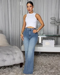 Miley Medium Wash Denim Jeans (SHIPS 4/2)