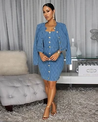 Bartelli Medium Blue Denim Dress