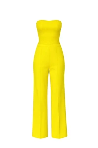 Riviera Yellow Knit Tank Top & Pants Set