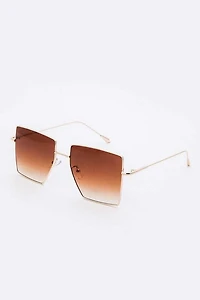 *Jaxyn Red Square Lens Iconic Sunglasses