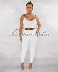 Chen Gold Plate Bendable Belt