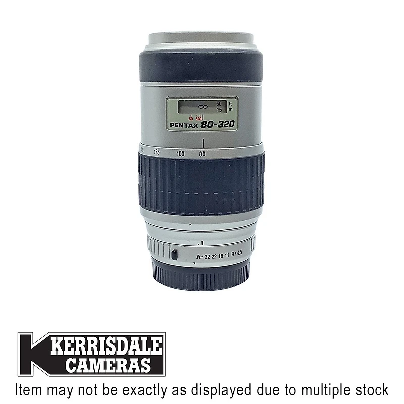 Pentax-Used 80-320mm F4.5-5.6 AF - Good Condition - Pentax KAF Mount - Used # 587.20424101