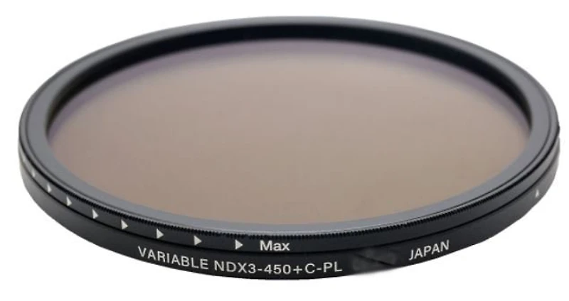 Kenko 55mm PRO1D+ Instant Action Variable NDX3-450 - C-PL