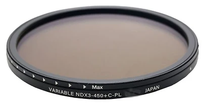 Kenko 55mm PRO1D+ Instant Action Variable NDX3-450 - C-PL