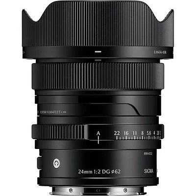 Sigma 24mm F2 DG Contemporary - Sony-E Mount - Black