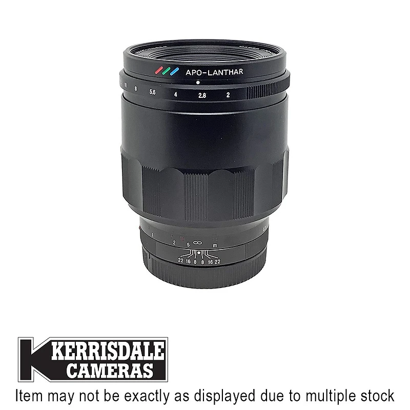 Voigtlander-Used 65mm F2 Macro (MF) - Good Condition - Sony FE Mount - Used # 587.20621500X