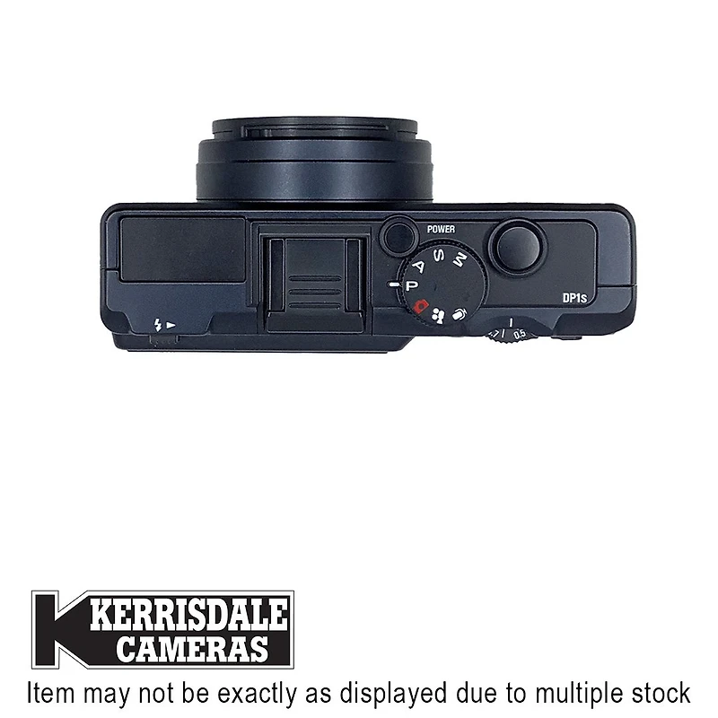 Sigma-Used DP1S (Black) 14MP Foveon APSC 28mm F4 Equivalent - Good Condition – Used # 587.20703701X