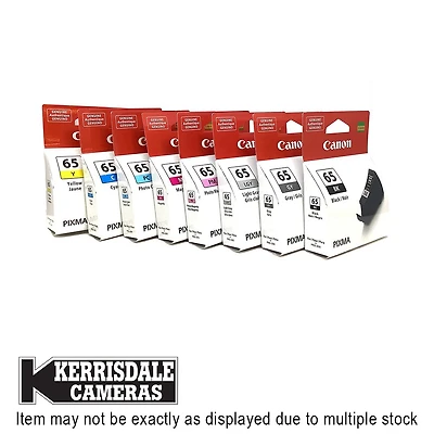 Canon-Used CLI65 Canon Inks - 8 Colours Mixed For A Total Of 56 Sealed Inks - Consignment # 588.62602