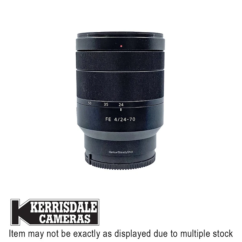 Sony-Used 24-70mm F4 T* Zeiss Tessar Lens - Good Condition - Sony FE Mount - Used # 587.575A2470FE