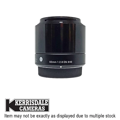 Sigma-Used 60mm F2.8 DN – Good Condition - Micro Four Thirds Mount – Used # 587.166A60