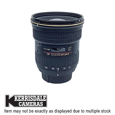 Tokina-Used 12-24mm F4 II - Good Condition – Nikon DX Mount  – Used # 587.25A1224T2