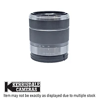 Sony-Used 18-55mm F3.5-5.6 OSS (Silver) - Good Condition - Sony E Mount - Used # 587.575A1855OSS
