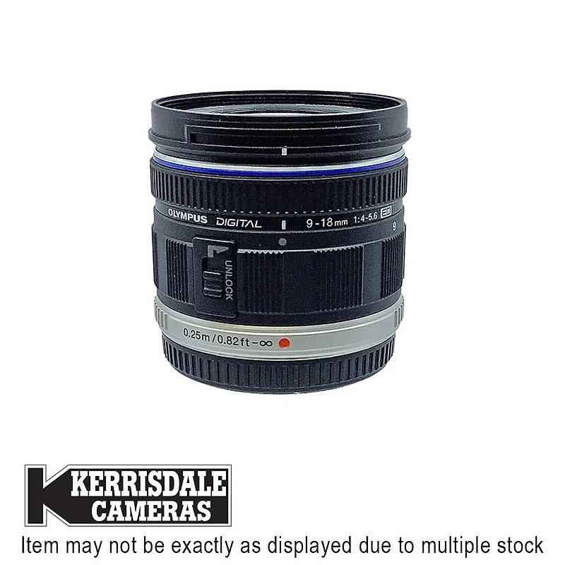 Olympus-Used 9-18mm F4-5.6 ED - Fair Condition - Dusty - Micro Four Thirds Mount – Used # 587.20224800X