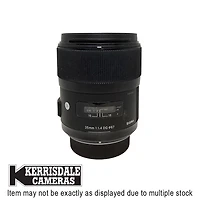 Sigma-Used 35mm F1.4 DG ART - Good Condition – Nikon FX Mount - Used # 587.25A3514ART