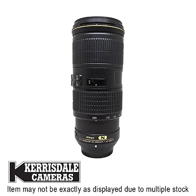 Nikon-Used 70-200mm F4 AFS VR Lens - Fair Condition - Dusty – Nikon FX Mount – Used # 587.20322800X