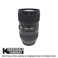 Sigma-Used 18-35mm F1.8 ART DC – Good Condition - Nikon DX Mount – Used # 587.25A1835S