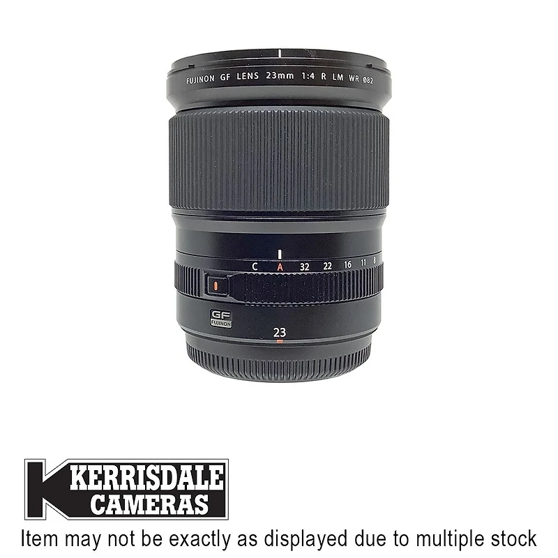 Fujifilm-Used 23mm F4 WR GF Lens - Excellent Condition - Fujifilm GF Mount - Used # 587.17922500X