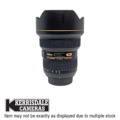 Nikon-Used 14-24mm F2.8 AFS - Good Condition - Nikon FX Mount - Used # 587.25A1424