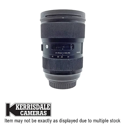 Sigma-Used 24-35mm F2 ART DG HSM – Good Condition - Canon EF Mount – Used # 587.156A2435S