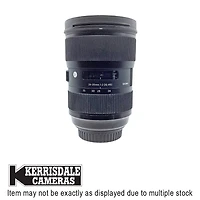 Sigma-Used 24-35mm F2 ART DG HSM – Good Condition - Canon EF Mount – Used # 587.156A2435S