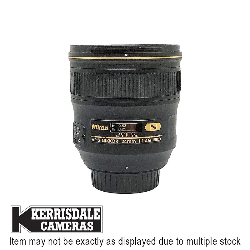 Nikon-Used 24mm F1.4 AFS G - Good Condition - Nikon FX Mount - Used # 587.25A2414G