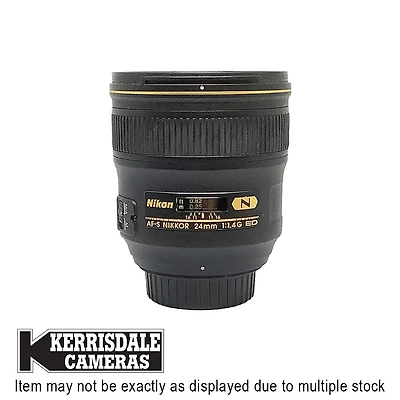 Nikon-Used 24mm F1.4 AFS G - Good Condition - Nikon FX Mount - Used # 587.25A2414G