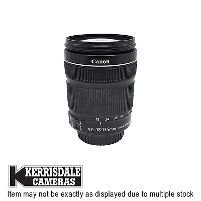 Canon-Used 18-135mm F3.5-5.6 IS STM - Fair Condition: Dust Spec - Canon EFS Mount - Used # 587.19425800X