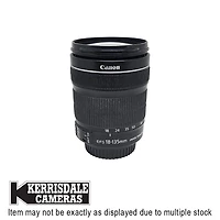 Canon-Used 18-135mm F3.5-5.6 IS STM - Fair Condition: Dust Spec - Canon EFS Mount - Used # 587.19425800X