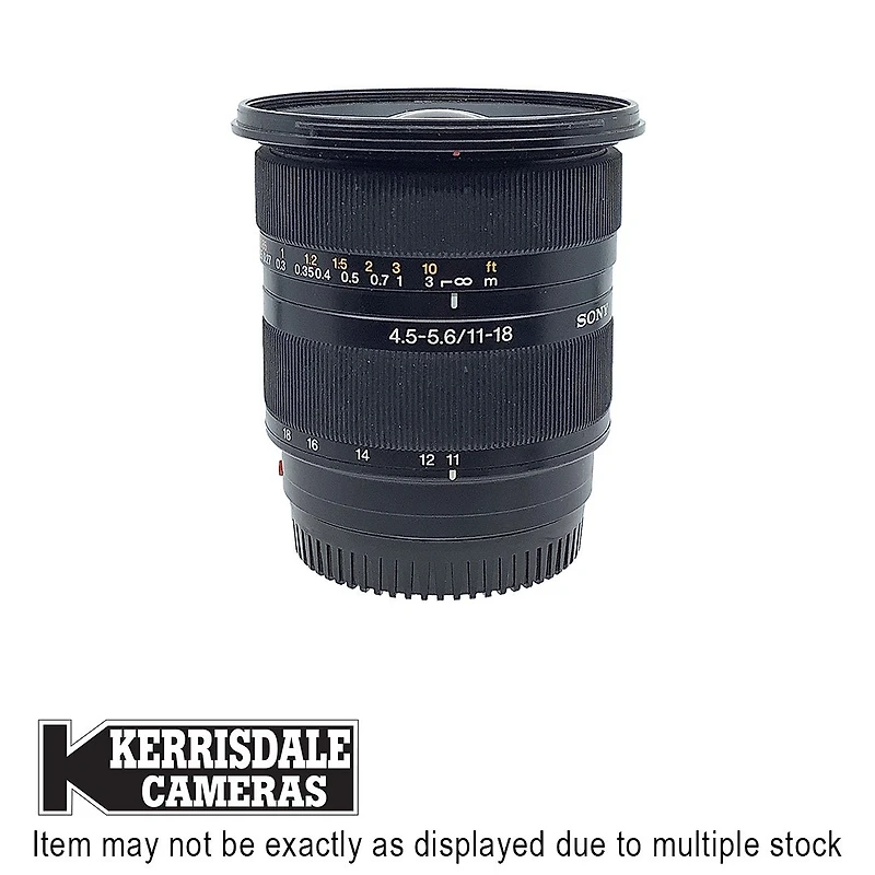 Sony-Used 11-18mm F4.5-5.6 DT - Good Condition - Sony A / Minolta Maxxum Mount – Used # 587.20724100