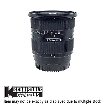 Sony-Used 11-18mm F4.5-5.6 DT - Good Condition - Sony A / Minolta Maxxum Mount – Used # 587.20724100