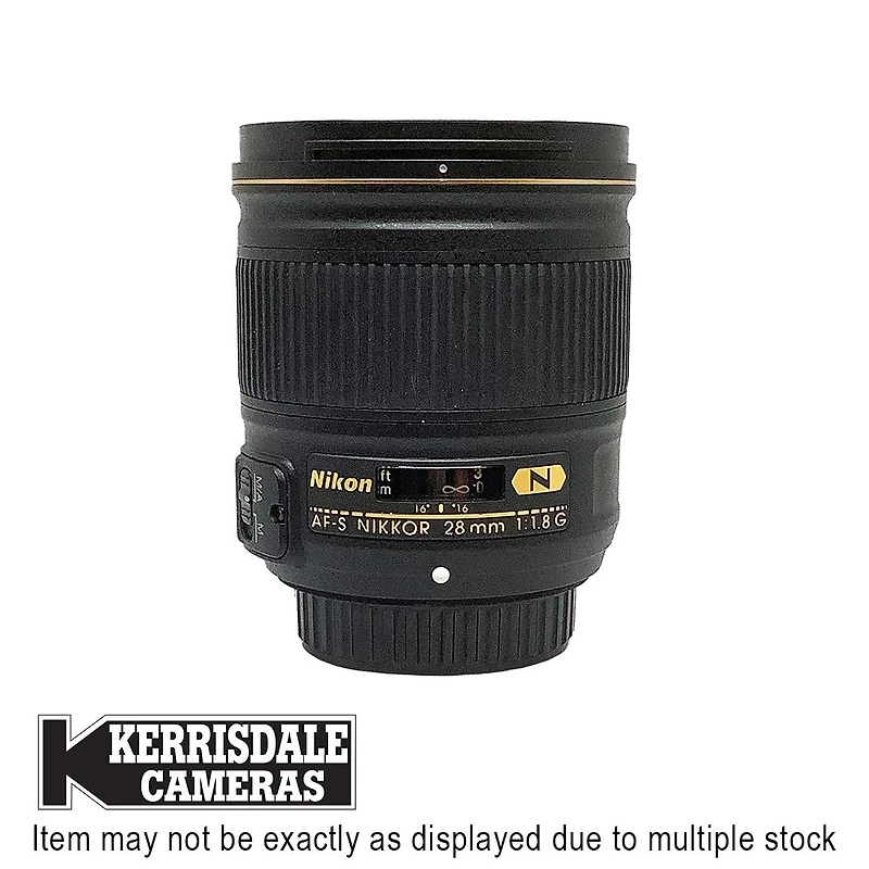 Nikon-Used 28mm F1.8 AFS G – Good Condition - Nikon FX Mount – Used # 587.25A28G