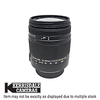 Sigma-Used 18-250mm F3.5-6.3 OS HSM DC - Fair Condition - Nikon DX Mount - Used # 587.20612500X